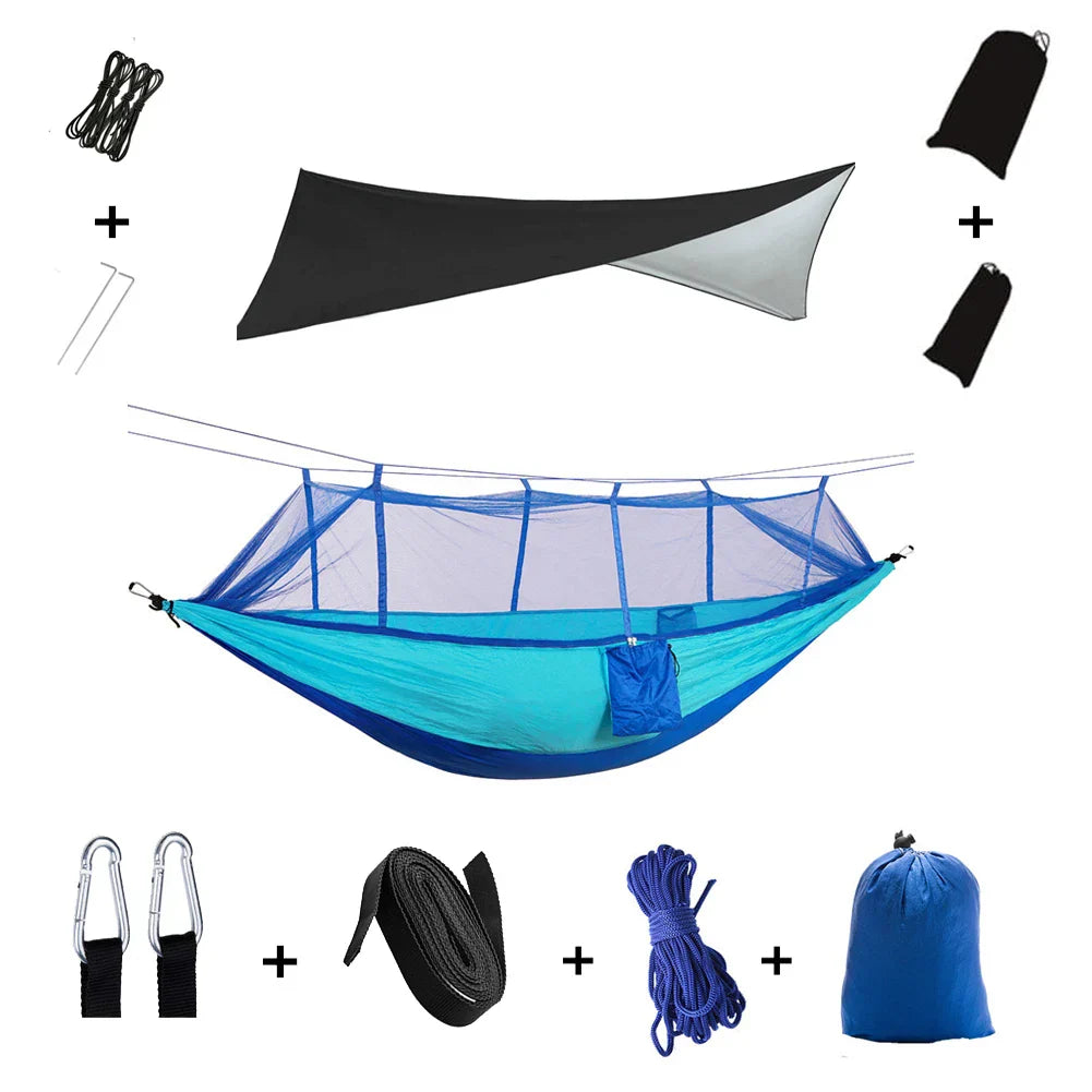 Anti Outdoor Camping Hammock With Mosquito Net And