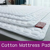 Antibacterial Cotton Mattress Non-Slip Mat Hotel Thin Mattress