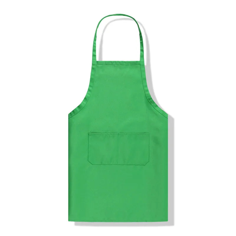 Aprons Custom Design Brand Logo Black Unisex Waiter