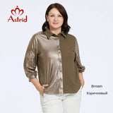 Astrid Womens Shirt 2023 Long Sleeve Cut Out