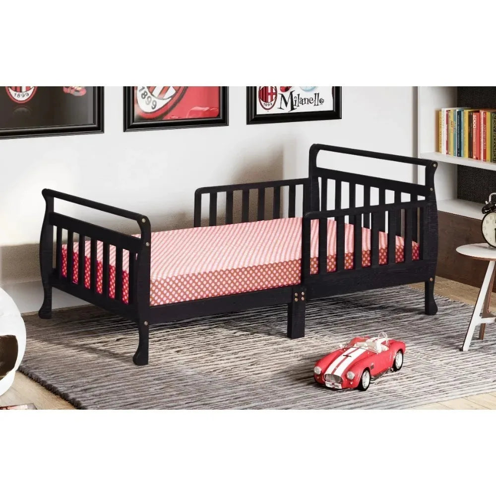 Athena Classic Sleigh Toddler Bed, Children Furniture, Kids