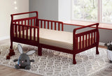 Athena Classic Sleigh Toddler Bed, Children Furniture, Kids