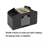 Automatic Poker Card Shuffler Board Games Battery Operated