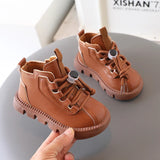 Autumn Spring Girls Boots Fashion Toddler Boy Shoes