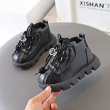 Autumn Spring Girls Boots Fashion Toddler Boy Shoes