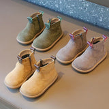 Autumn Winter Baby Boys Girls Boots Oxford Suede