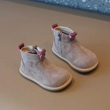 Autumn Winter Baby Boys Girls Boots Oxford Suede