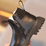 Autumn Winter Baby Kids Short Boots Super Warm