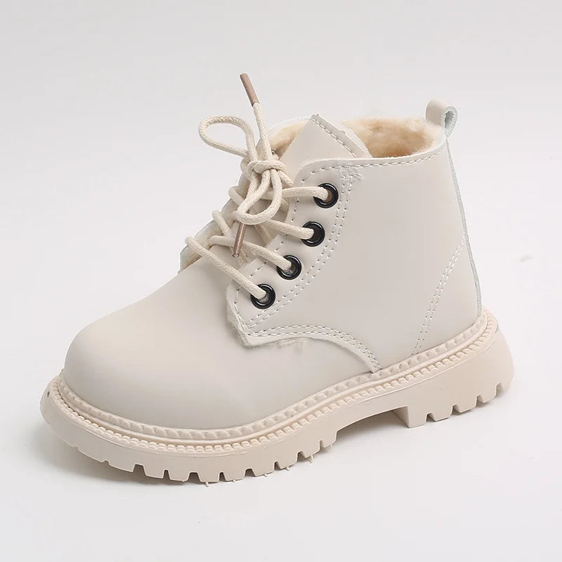 Autumn Winter Baby Kids Short Boots Super Warm