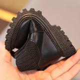 Autumn Winter Baby Kids Short Boots Super Warm