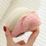 Children's Fluffy Plush Non-Slip Indoor Slippers