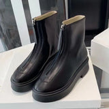 Autumn Winter Thick Sole Knight Boots Women Front