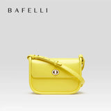 BAFELLI 2023 WOMEN'S NEW TREND LEATHER SADDLE BAGS