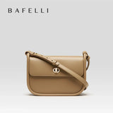 BAFELLI 2023 WOMEN'S NEW TREND LEATHER SADDLE BAGS