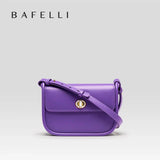 BAFELLI 2023 WOMEN'S NEW TREND LEATHER SADDLE BAGS
