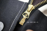 BOB DONG Winter Aviator Motorcycle Prison Striped Jacket