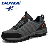 BONA New Arrival Hiking Shoes Man Mountain Climbing