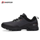 Baasploa New Men's Anti-Skid Wear-Resistant Hiking Shoes Fashion