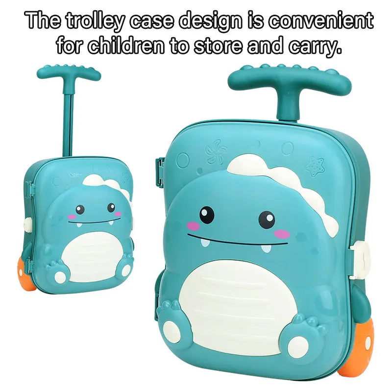Baby Bathroom Backpack Beach Toys Duck Trolley Case