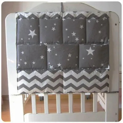 Baby Bed Hanging Storage Bag Newborn Crib Diaper