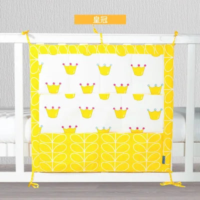 Baby Bed Hanging Storage Bag Newborn Crib Diaper