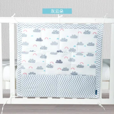 Baby Bed Hanging Storage Bag Newborn Crib Diaper