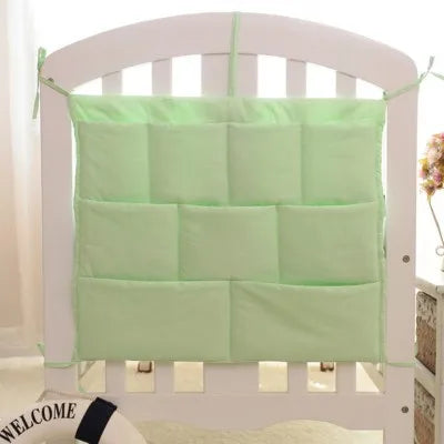 Baby Bed Hanging Storage Bag Newborn Crib Diaper