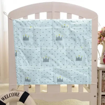 Baby Bed Hanging Storage Bag Newborn Crib Diaper