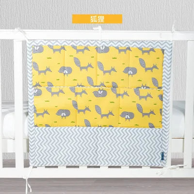 Baby Bed Hanging Storage Bag Newborn Crib Diaper