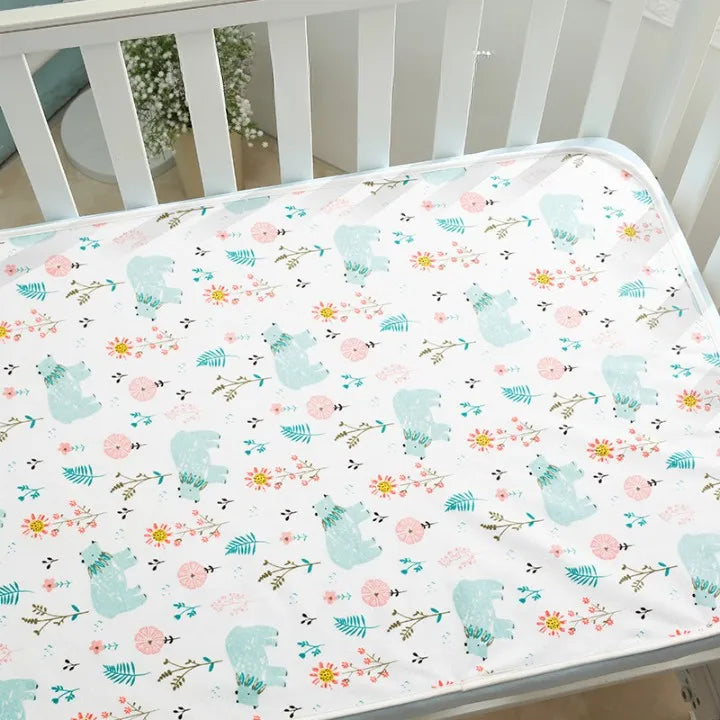 Baby Bed Pad Waterproof Washable Reusable Large Toddler