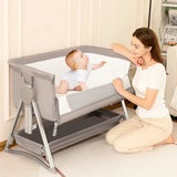 Baby Beside Sleeper Newborn Bassinet Multifunction Crib Portable