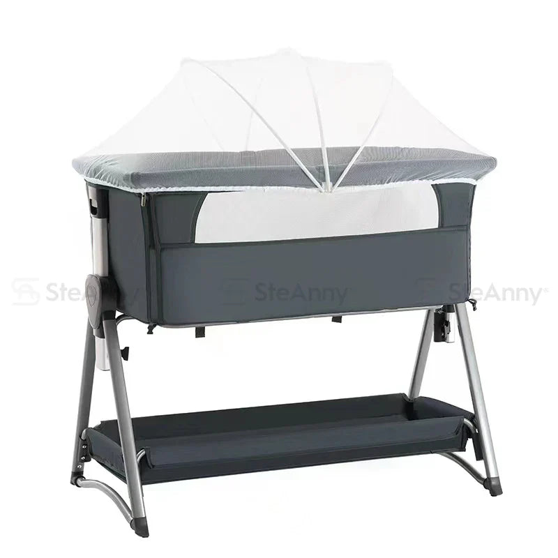 Baby Beside Sleeper Newborn Bassinet Multifunction Crib Portable