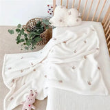 Baby Blanket Fluffy Warm Coral Fleece Cartoon Blanket