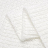 Baby Blankets Knitted Newborn Netural Breathable Month Swaddle