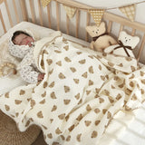 Baby Blankets Beds Layer Cotton Swaddle Muslin Blanket