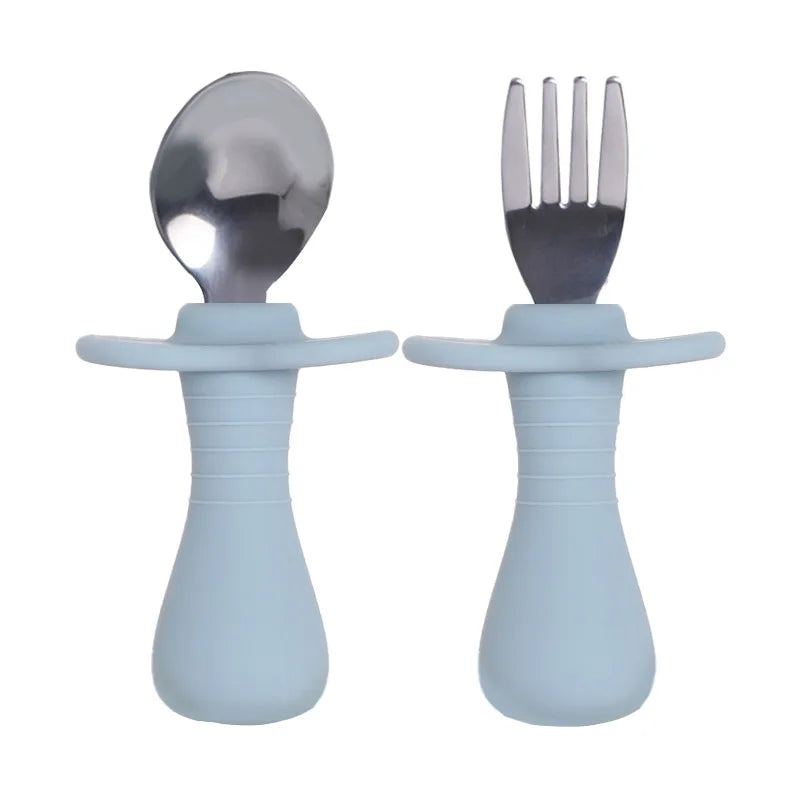 Baby Candy Colour Tableware Set Utensil 316 Stainless