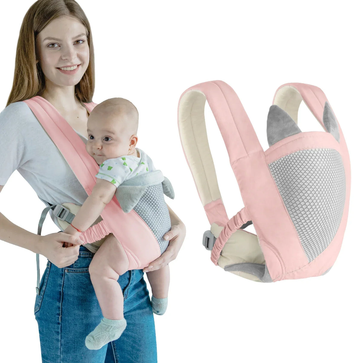 Baby Carrier Sling Wrap Newborn Kangaroo Backpacks Strap