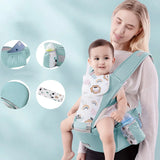 Baby Carrier Waist Stool Storage Bag Kangaroo Shoulder