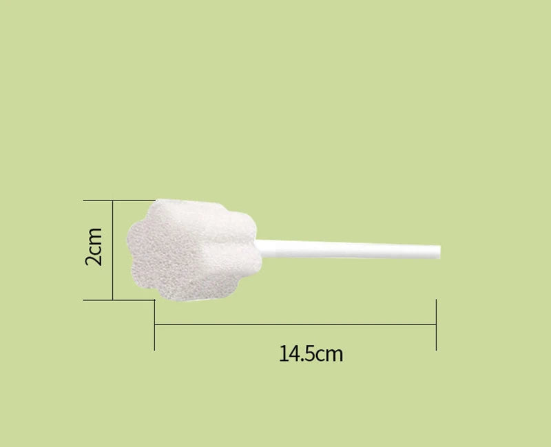 Baby Cleaning Toothbrush Disposable Oral Swabs Sterile Sponge