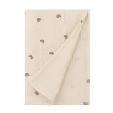 Baby Crepe-Cotton Floral Wrap Blanket Infant Blanket Beach-Towel