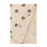 Baby Crepe-Cotton Floral Wrap Blanket Infant Blanket Beach-Towel