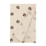 Baby Crepe-Cotton Floral Wrap Blanket Infant Blanket Beach-Towel