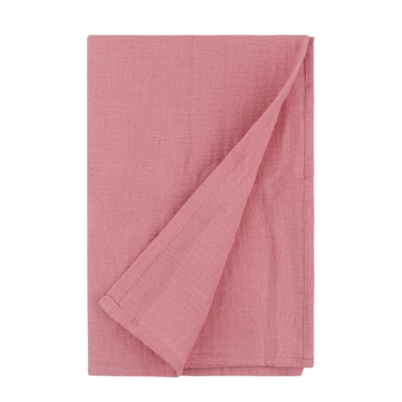 Baby Crepe-Cotton Floral Wrap Blanket Infant Blanket Beach-Towel