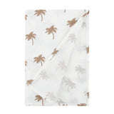 Baby Crepe-Cotton Floral Wrap Blanket Infant Blanket Beach-Towel