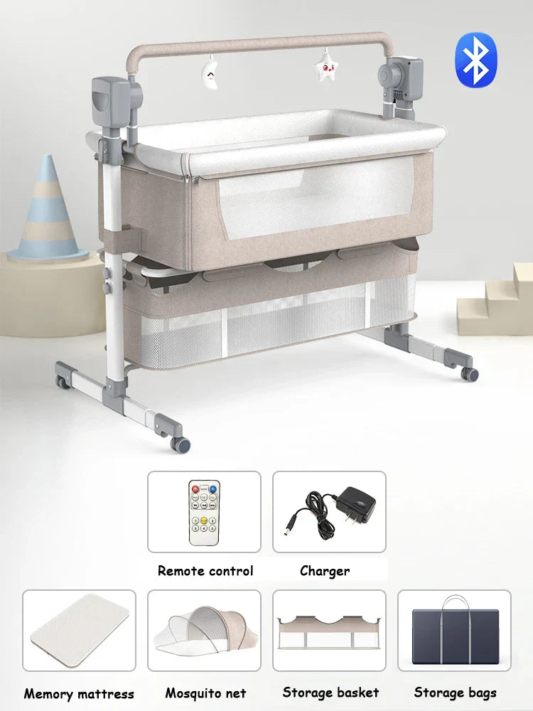 Baby Crib Cradle Baby Travel Bed Game Bed