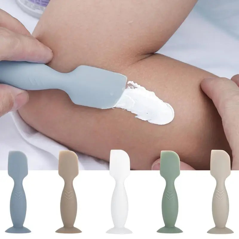 Baby Diaper Cream Spatula Applicator Safe Soft Silicone