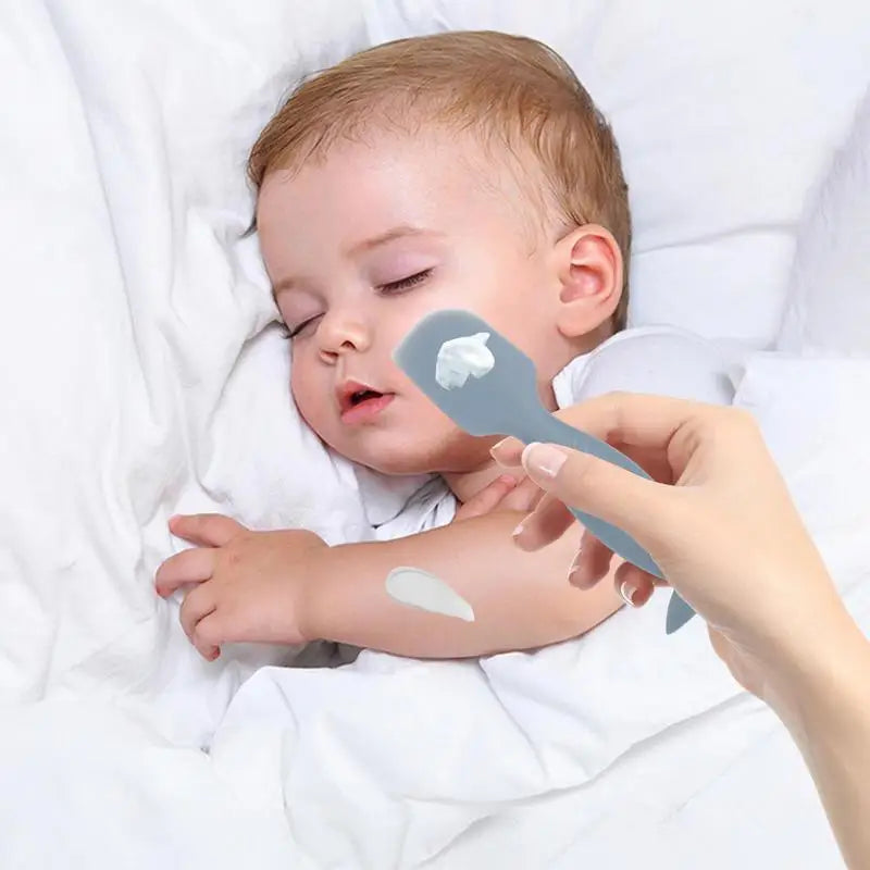 Baby Diaper Cream Spatula Applicator Safe Soft Silicone
