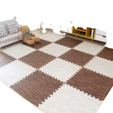 Baby EVA Foam Play Gym Puzzle Mats Wooden