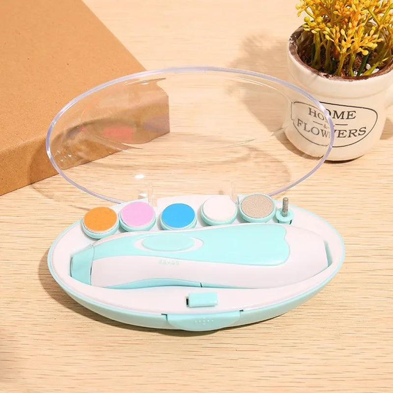 Baby Electric Nail Care Tools 6-in-1 Multi Head