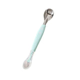 Baby Feeding Spoon Scraper Spoon Silicone Fruit Puree